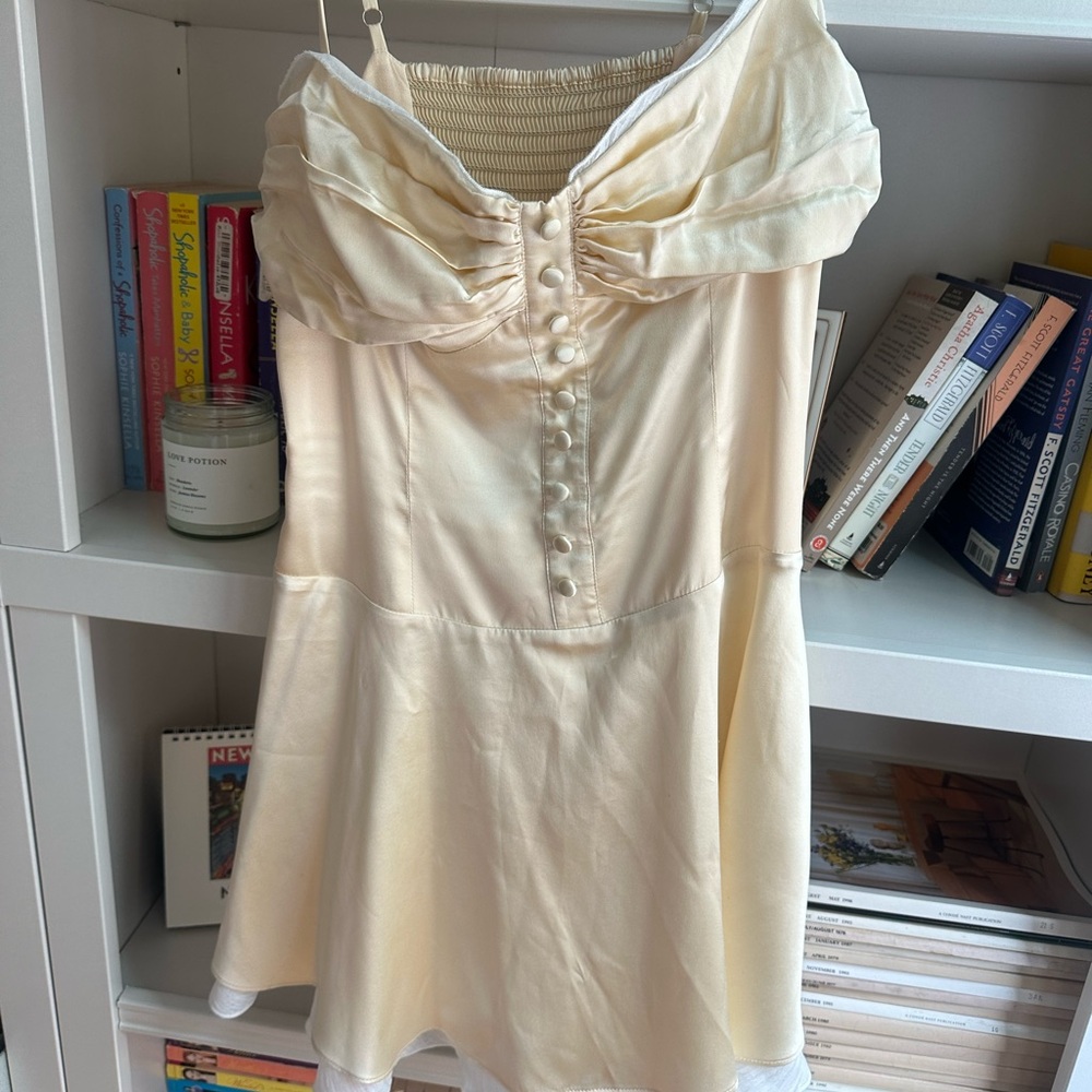 Reformation Ursula Silk Dress